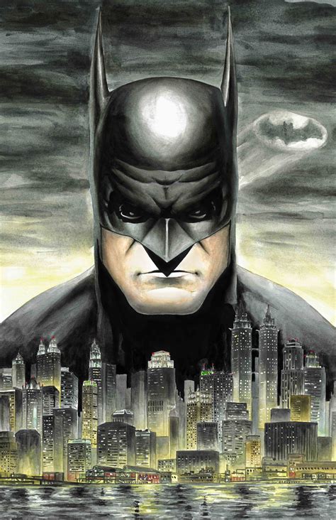 Batman, Gotham City, Print - Etsy