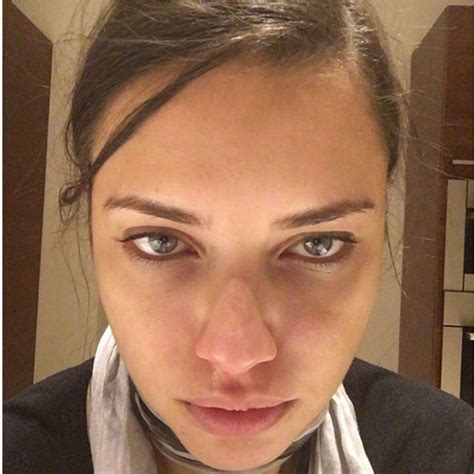 Supermodel Adriana Lima Gets Extra Real In No Makeup Selfie