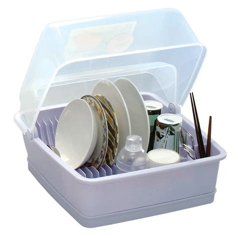The business scope cover manufacturing, wholesaling and exporting commodities including kitchenwares like plastic dish racks, plastic trash bins, plastic waste paper baskets, plastic drain racks, plastic seasoning boxes, plastic condiment cans, plastic food storage container. Elianware Dish Drainer With Cover | Shopee Malaysia