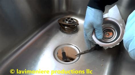 Discover where the leaking comes from. kitchen sink drain leaking at basket strainer - YouTube
