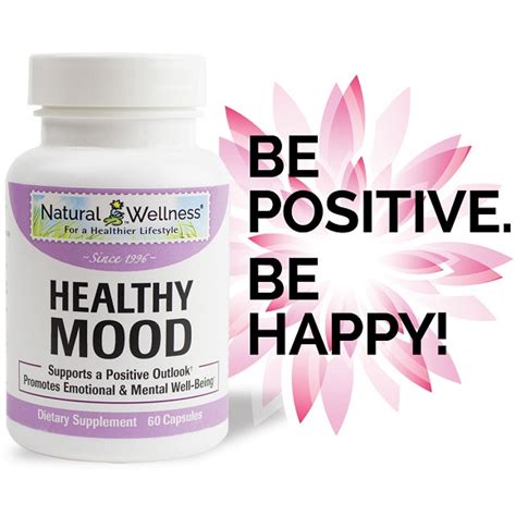 Mood Enhancing Supplement Healthy Mood Natural Wellness