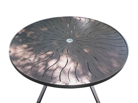 48 Inch Round Aluminum Patio Table R 48p Florida Patio Outdoor