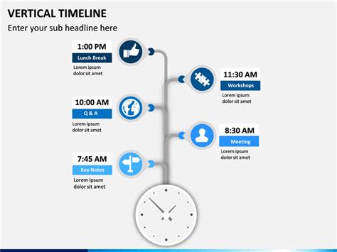 Vertical Timeline Powerpoint Template Sketchbubble