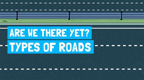 Different Types Of Roads Motorways Primary Roads And The Vehicles