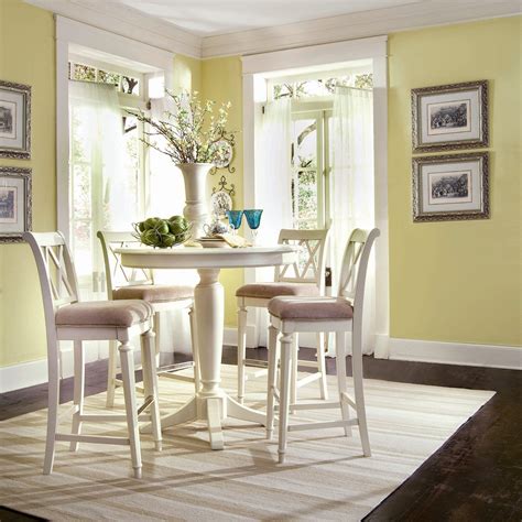 Check out our tall dining table selection for the very best in unique or custom, handmade pieces from our kitchen & dining tables shops. American Drew Camden Round Pedestal Counter Height Dining ...