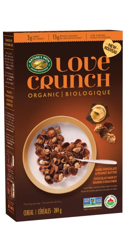 Buy Nature S Path Organic Love Crunch Dark Chocolate Peanut Butter