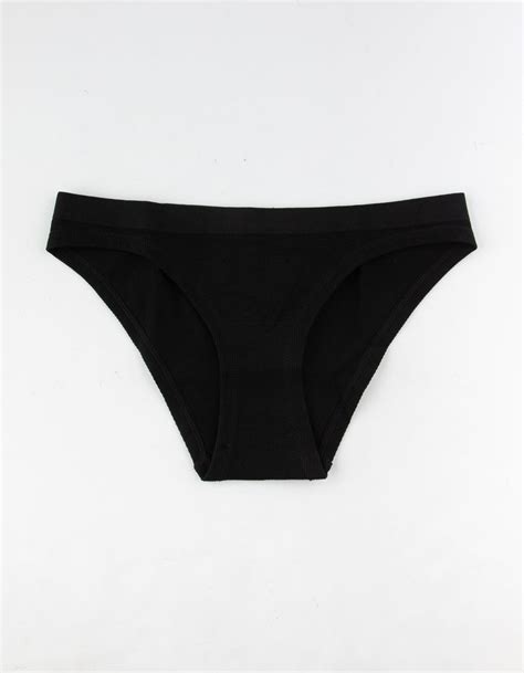 Full Tilt Seamless Bikini Black Panties Black Tillys