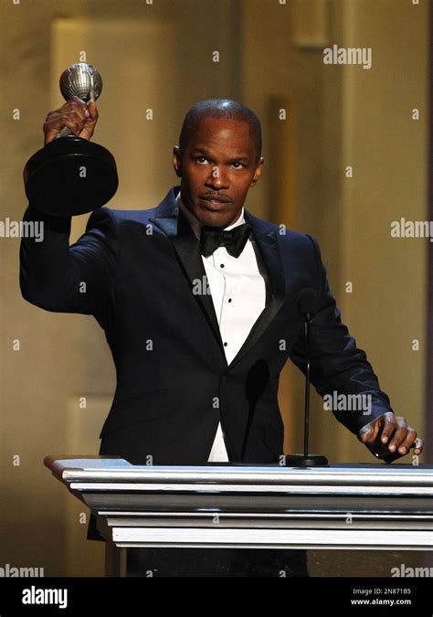 Jamie Foxx Accepts The Entertainer Of The Year Award At The 44th Annual