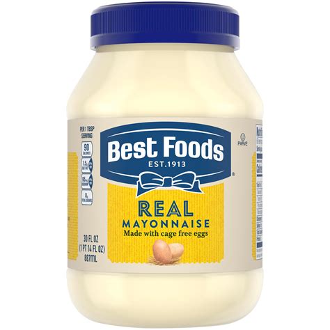 Best Foods Real Mayonnaise 30 Fl Oz Jar Food And Grocery General