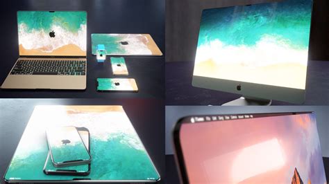 New Renders Imagine Iphone X Notch Bezel Design Coming To Macbook