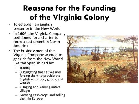 Ppt The Virginia Colony Powerpoint Presentation Free Download Id
