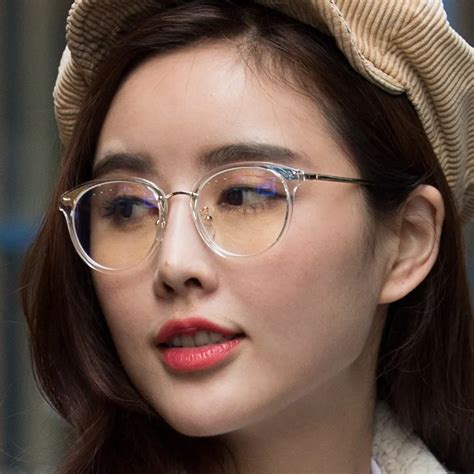 2016 high quality korean fashion tr90 computer anti radiation glasses women nerd glasses men