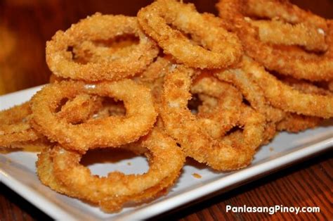 Super Easy Onion Rings Recipe Panlasang Pinoy