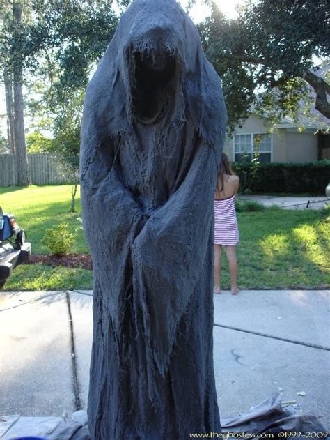 Diy Grim Reaper For Haunted House Halloween Props Outdoor Halloween