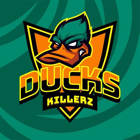 Ducks Killerz Esports Game Logo Design Template — Customize It In Kittl