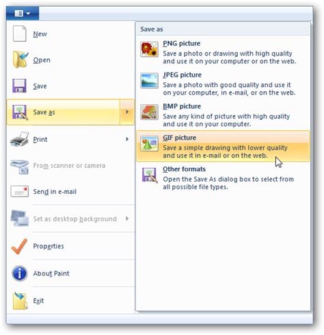 New Features In Wordpad And Paint In Windows 7