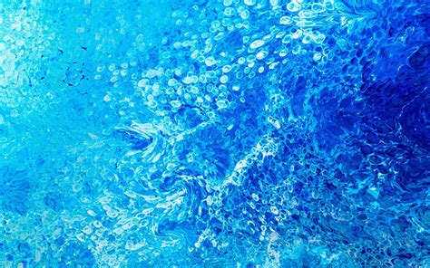 Manchas De Abstracción De Pintura Azul 4k Resumen Fondo De Escritorio