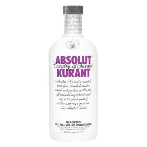 Vodka Absolut Kurant 1l