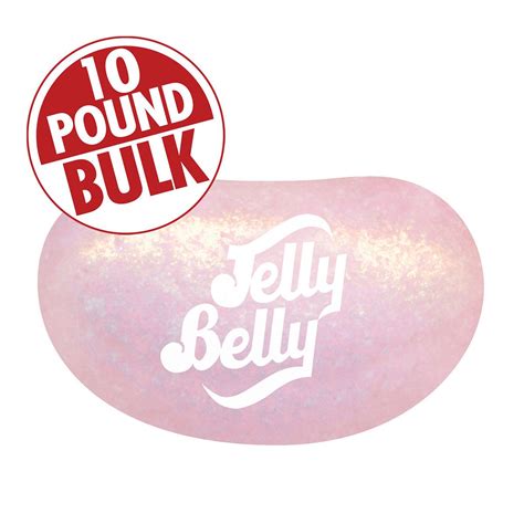 Jelly Belly Bubble Gum Jewel Candy 10 Lb Case Pink Candy