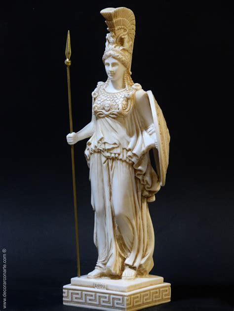 Escultura De Atenea 17 X 12 X 44 Cm En 2022 Atenea Diosa Griega Escultura Estatuas