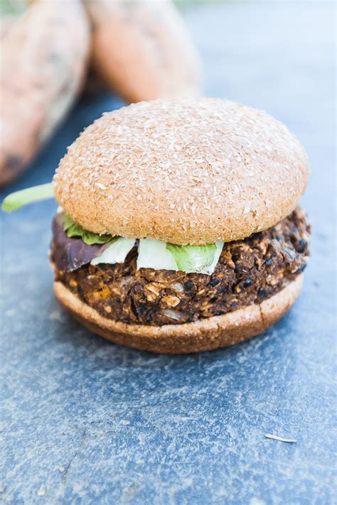 sweet potato black bean burger recipe