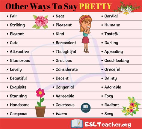 PRETTY Synonyms: 30  Useful Synonyms for Pretty in English 