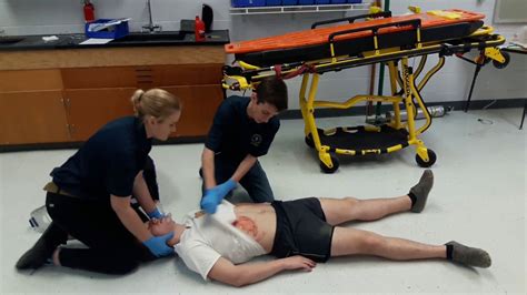 Emt Trauma Patient Assessment Example Video 1 Youtube