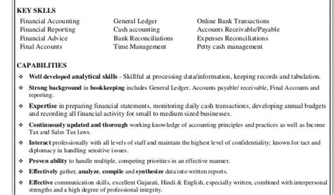 Senior Accountant Resume Format In Word 30 Accountant Resume Templates