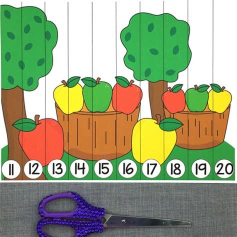 Apple Number Sequence Puzzles