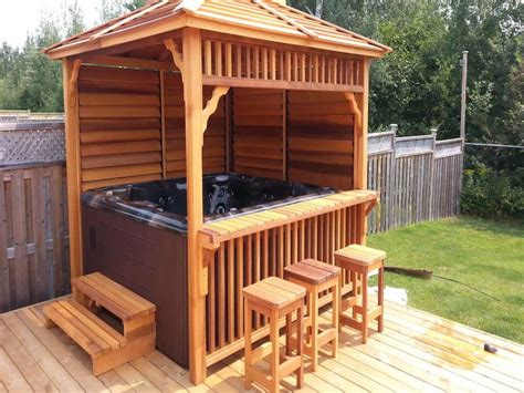 Hot Tub Enclosures For Winter Hot Tub Gazebo Hot Tub Patio Diy Hot Tub