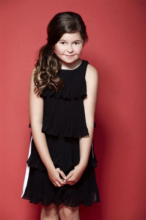 Addison Riecke Wearing Monnalisa Dress Talks Nickelodeons “the