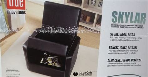 Computer gaming chairs designed for incredible comfort to over 1,000,000+ happy users. True Innovations Skylar Convertible Storage Ottoman and ...