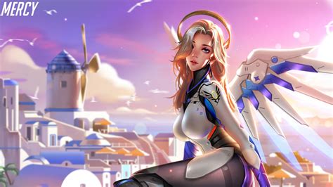 Mercy Overwatch Artwork 4k 8k Wallpapers Hd Wallpapers