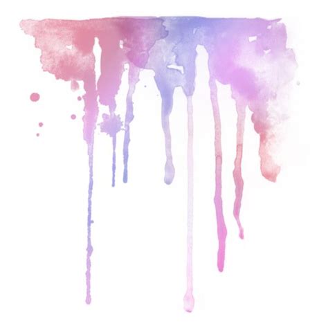 Watercolor Drips Liked On Polyvore Watercolor Splash Drip Art