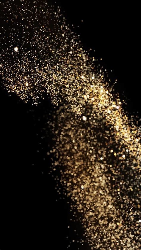Gold Glitters Explosion Hd Phone Wallpaper Pxfuel