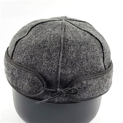 Stormy Kromer Brimless Wool Blend Fitted Cap Charcoal Gray Size 7 34