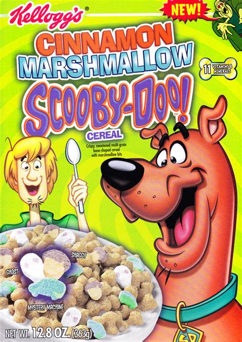 Cinnamon Marshmallow Scooby Doo Cereal
