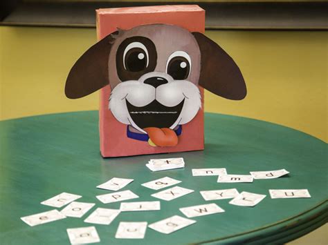 Feed The Puppy Free Printable Alphabet Game For Your Child