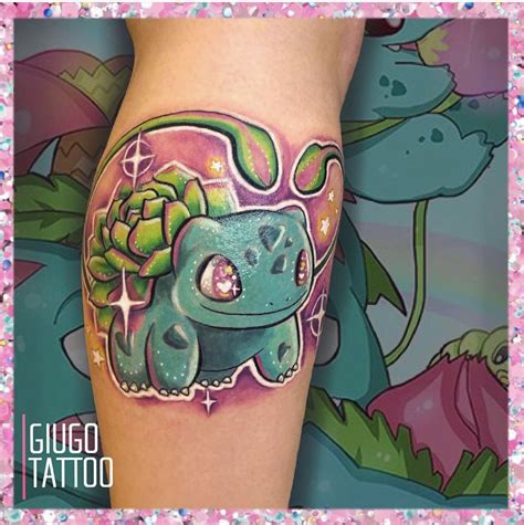 This Is A Really Cool Color Pokémon Tattoo Giugo Tattoo Is An Amazing