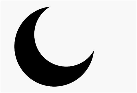 Outline Crescent Moon Png Img Abbey