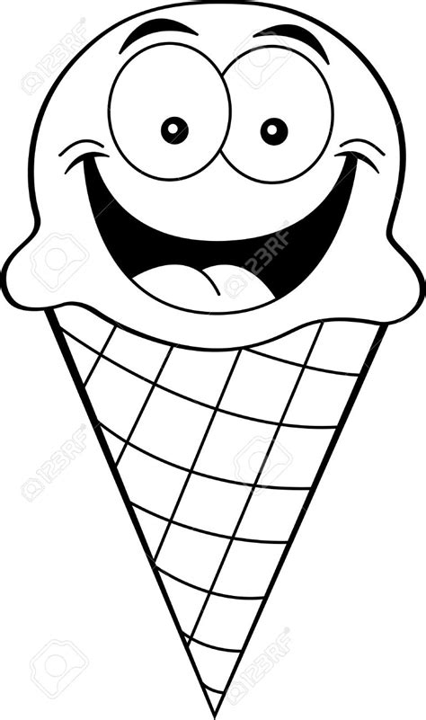 Ice Cream Clipart Black And White Free Download On Clipartmag
