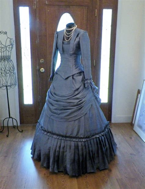 Victorian Dress Steampunk Dress Bustle Dress Wedding Dress Etsy