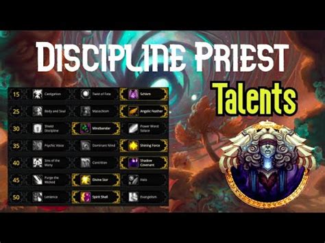 Shadowlands Disc Priest Guide The Talents M Raids Youtube