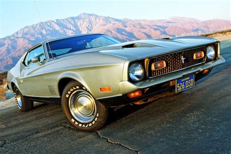 The Redesigned 1971 Ford Mustang Mach 1 Boasted A Bevy Of Potent V 8