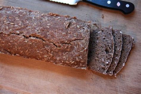 Whole grain bread in germany. German Whole Rye Berry Loaf---Vollkornbrot-----A heavy, hearty loaf of bread that is eaten in ...