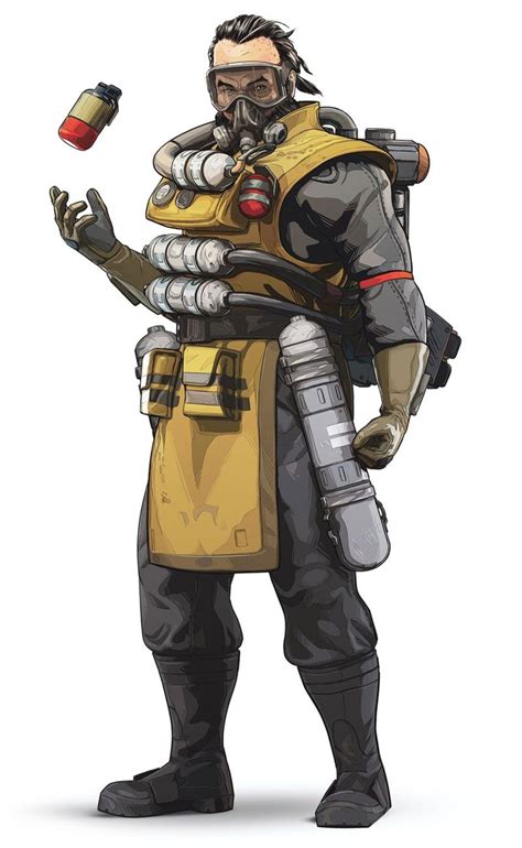 Caustic Character Concept Art From Apex Legends Art Illustration