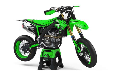 Custom Dirt Bike Graphics Kit Kawasaki Reality Custom Graphics Mx