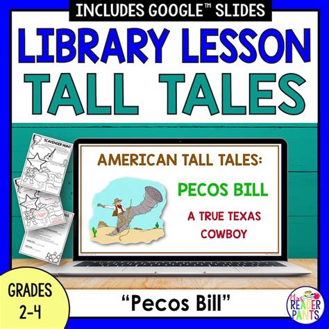 Pecos Bill Tall Tales Lesson Librarians Teach