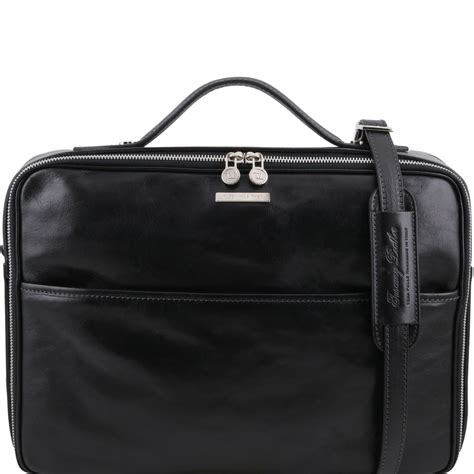 Чанта за лаптоп Tuscany Leather Tl141240 Vicenza 156 Черен Emagbg