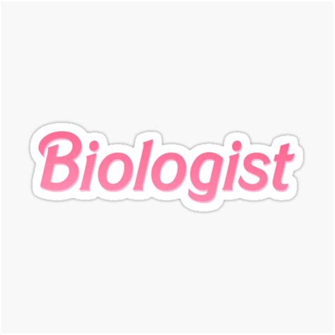 Biologist Sticker For Sale By Mothernatural Redbubble